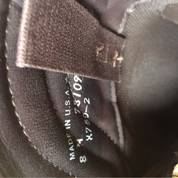 Vintage DEXTER Pull on Boot, Never Worn, Red/burgundy - Picture 6 of 6